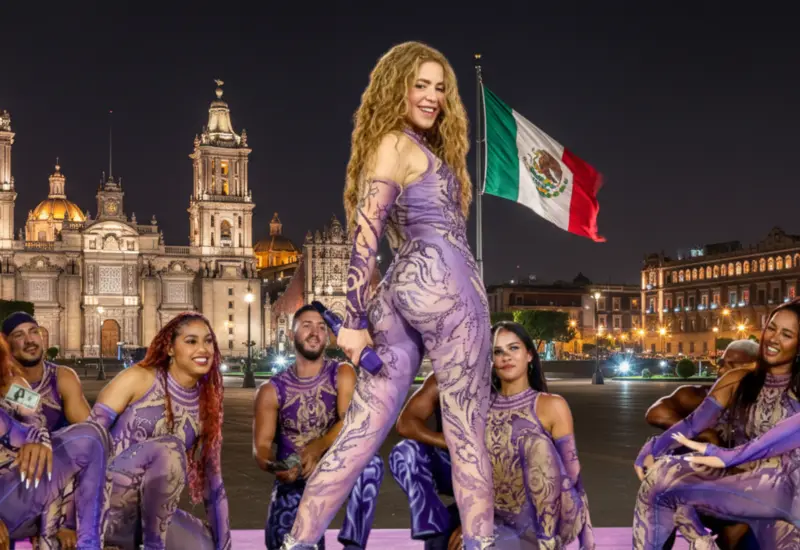 Shakira confirma show en CDMX y fans enloquecen.