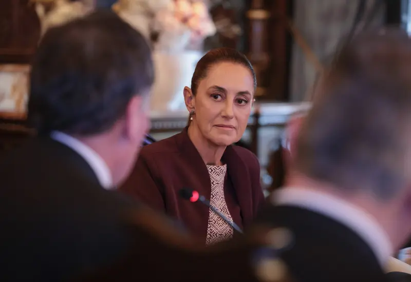 La presidenta recibió a ministros del gabinete del primer ministro Mark Carney. 