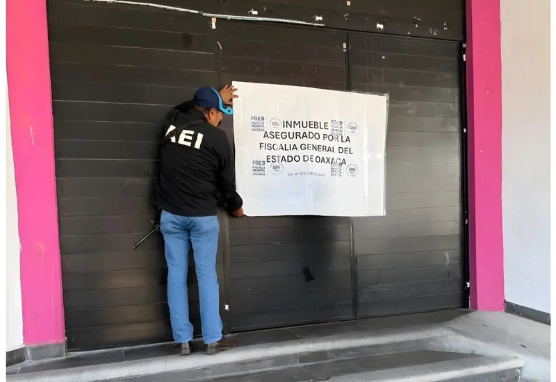 Aseguraron el inmueble.