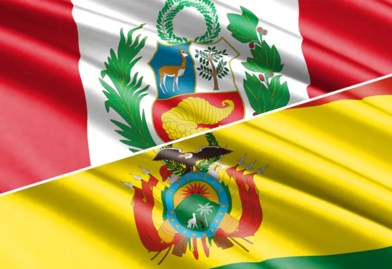 Imagen del encuentro con el presidente Donald Trump, Perú y Bolivia en la cumbre convocada por Estados Unidos que será el 7 de marzo en Miami.