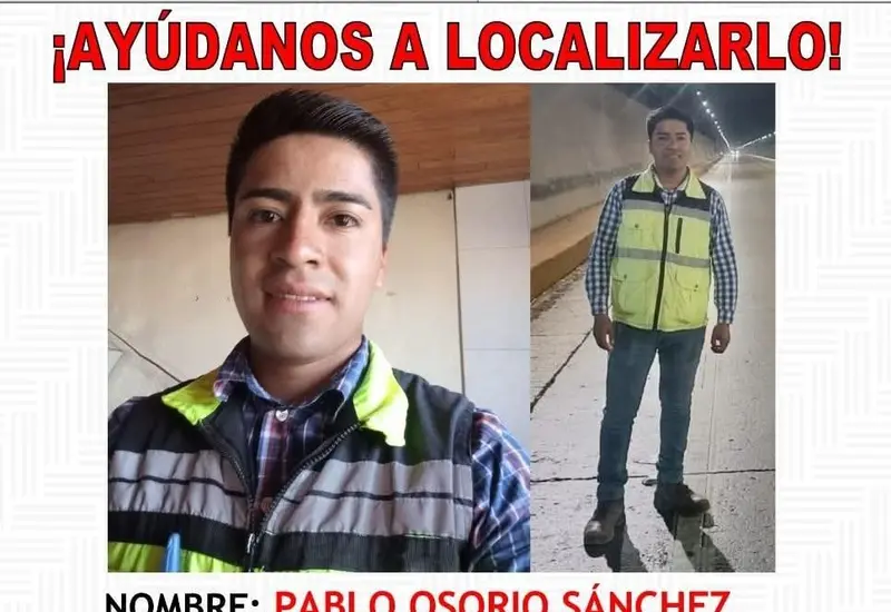 Fotografía de Pablo Osorio Sánchez, el ingeniero oaxaqueño que desapareció el 23 de enero y por quien la ONU emitió una Acción Urgente.