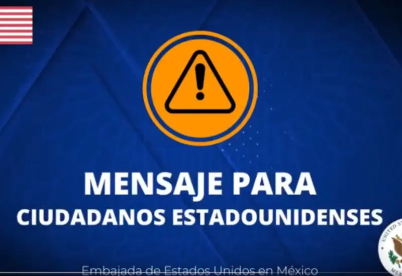 Vista exterior de la Embajada de Estados Unidos en México, donde las actividades se han normalizado tras el retiro de medidas de seguridad.