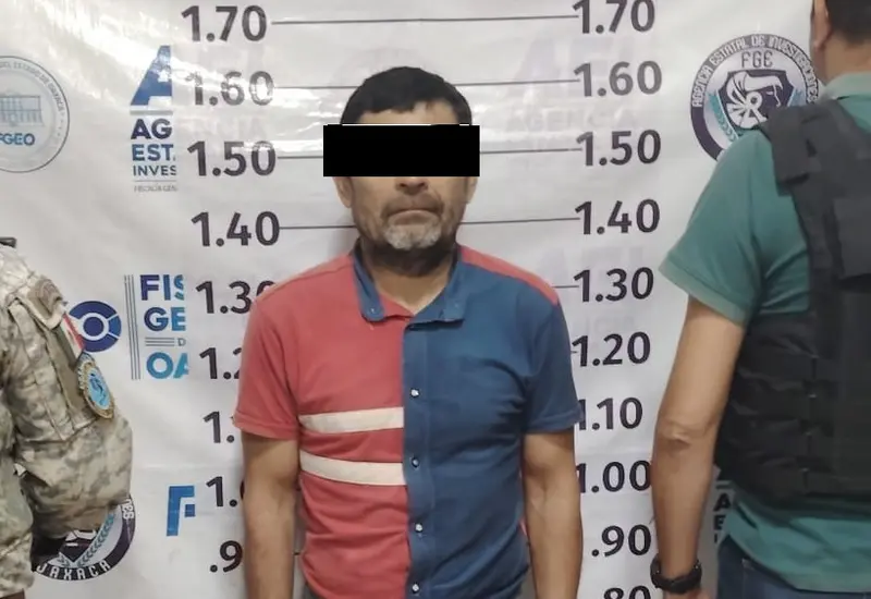 Jorge R.F. es presentado tras ser detenido, acusado por el delito de homicidio como presunto responsable de un trágico accidente.