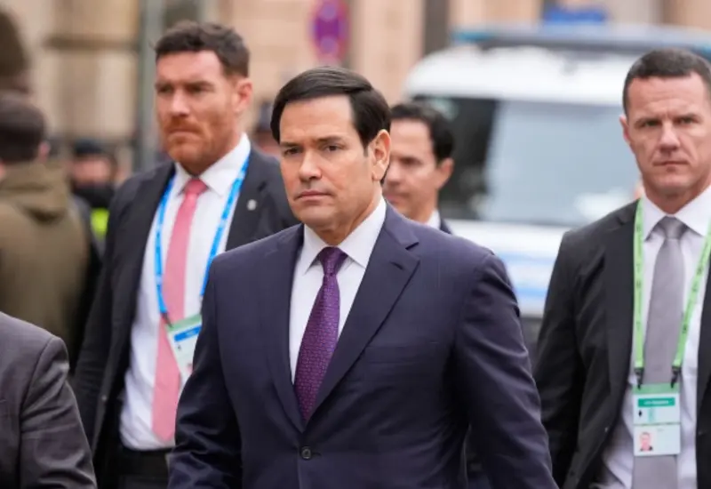 El senador Marco Rubio en una fotografía de archivo, quien solicitó la ayuda de Europa para remodelar el orden mundial y suavizar tensiones.