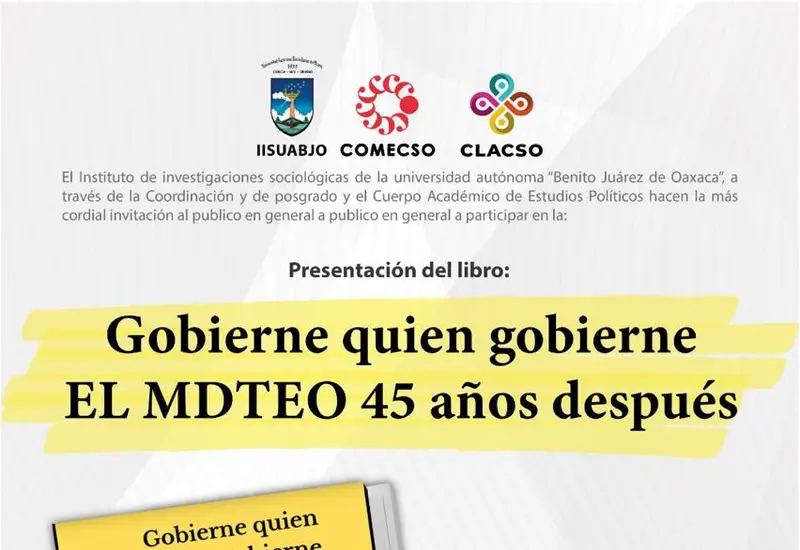 Portada del libro 'Magisterio y lucha social: De Otilio Montaño a las Encrucijadas del Presente', que será presentado próximamente en un evento.