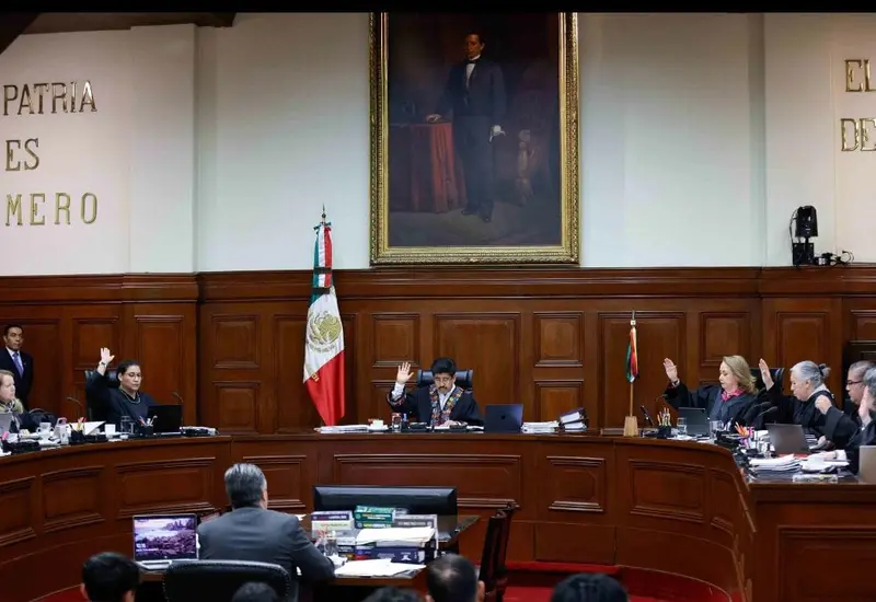 Fachada de la Suprema Corte de Justicia de la Nación, el máximo tribunal del país que conoció el caso para defender el Parque Nacional Benito Juárez.