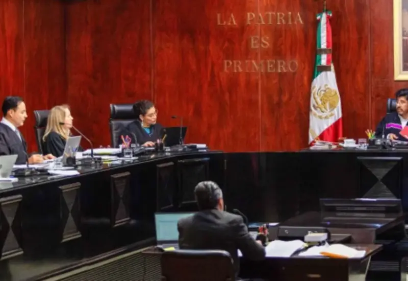 El pleno de la Suprema Corte de Justicia de la Nación durante la sesión donde se confirmó el pago de 246 mdp de empresas.