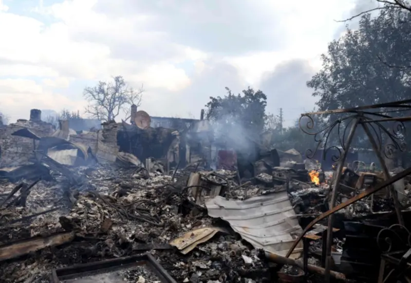 El bombardeo sobre Kiev dejó 14 muertos. Foto: AFP
