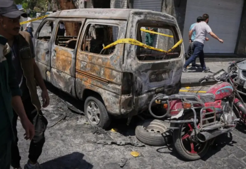  Los atentados dejaron un muerto y decenas de heridos. Foto: AP