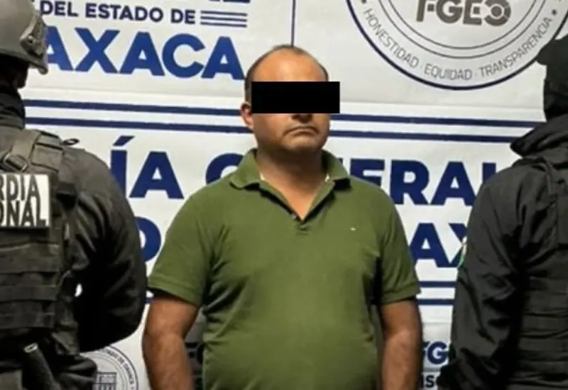 El detenido quedó a disposición de la Fiscalía General de la República (FGR).