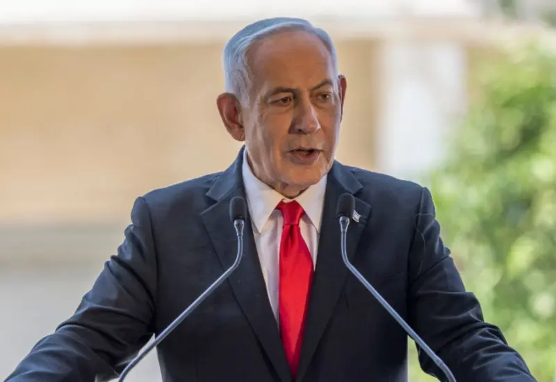 El primer ministro israelí, Benjamín Netanyahu, en una fotografía oficial en el contexto de sus declaraciones sobre las aldeas cristianas del Líbano.