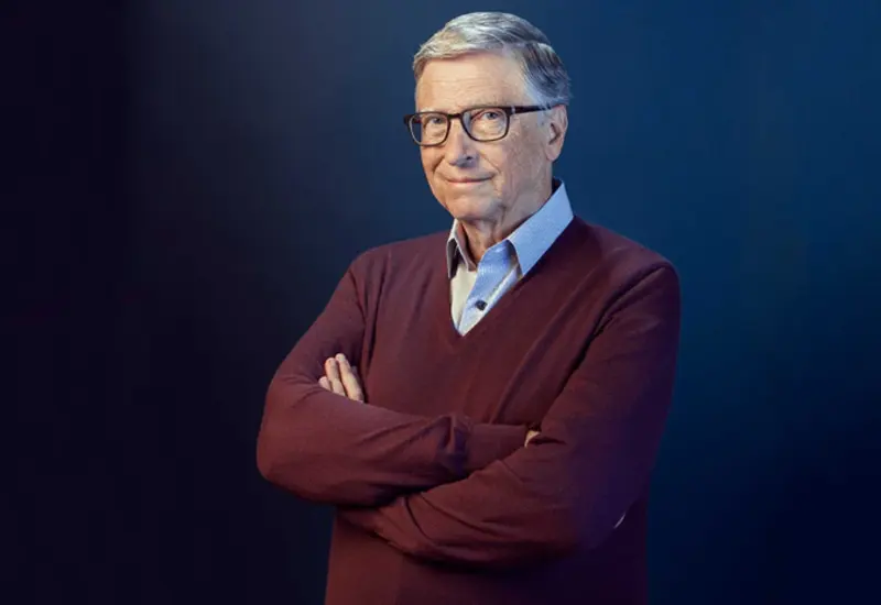 Una fotografía de Bill Gates, quien aseguró que la inteligencia artificial será indispensable en los hogares y sustituirá a celulares y computadoras.
