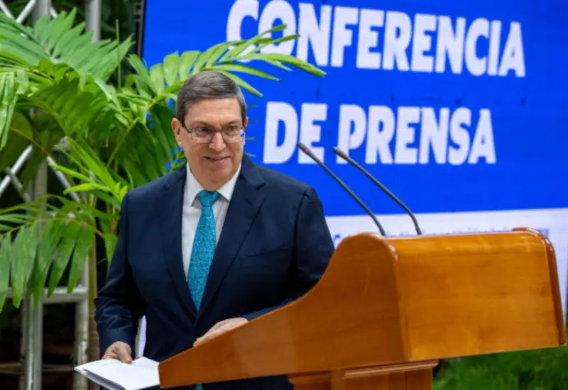 Bruno Rodríguez, ministro de Relaciones Exteriores de Cuba, en el contexto del estancamiento en el diálogo con Estados Unidos.