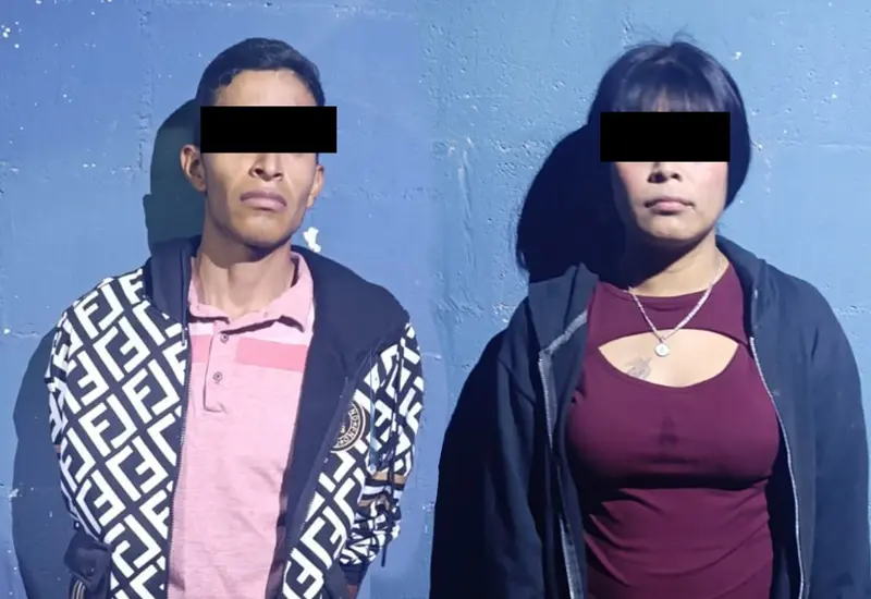 La pareja detenida en El Rosario por presunto narcomenudeo es puesta a disposición de la autoridad ministerial competente tras el operativo.