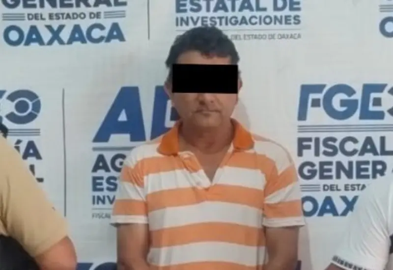 Fotografía del presunto agresor, un hombre que fue detenido como sospechoso de haber cometido el delito de violación.