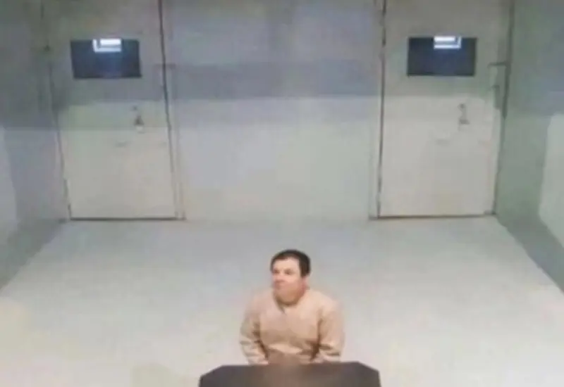 Una fotografía de Joaquín 'El Chapo' Guzmán, quien nuevamente impugna su condena en Estados Unidos por supuestas violaciones a sus derechos.