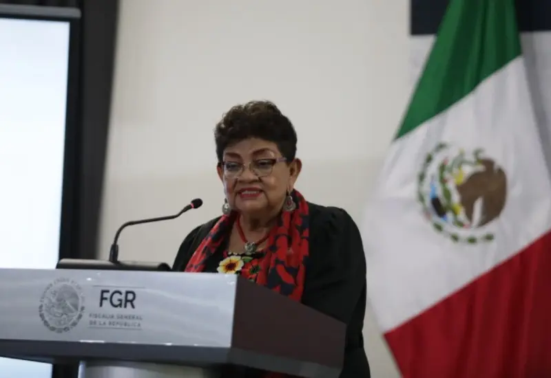 Ernestina Godoy, titular de la Fiscalía General de la República (FGR), en una fotografía de archivo relacionada con la investigación del caso Zambada.