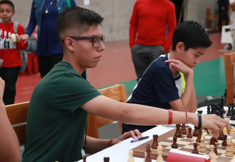  Ilán Said González consiguió el tercer lugar en la primera fuerza.