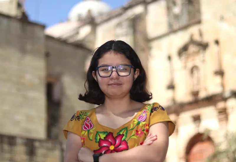 La atleta oaxaqueña Guadalupe Montaño, conocida como Lupita, compite en su disciplina de lucha para obtener un boleto al Panamericano 2017.