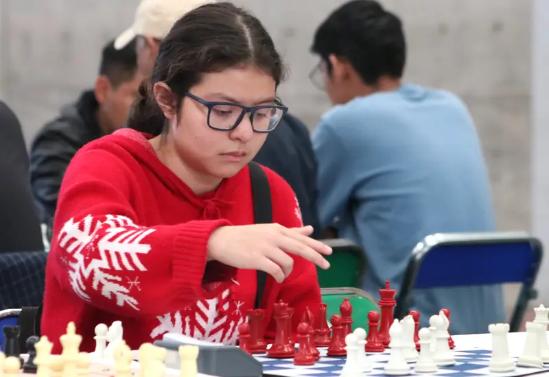 La atleta oaxaqueña Lupita Montaño durante su participación en el campeonato nacional en Querétaro, donde busca su pase a los Juegos Panamericanos.