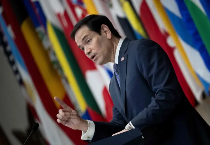 El senador estadounidense Marco Rubio, quien propone centrar los esfuerzos de la lucha antiterrorista en los grupos de extrema izquierda.