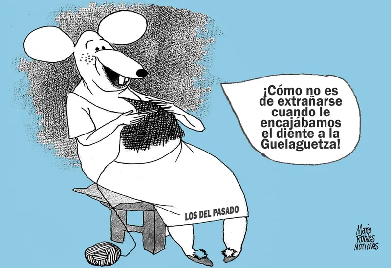 Mario Robles, figura clave en el diálogo sobre la resistencia cultural en Oaxaca, posando para un retrato periodístico.