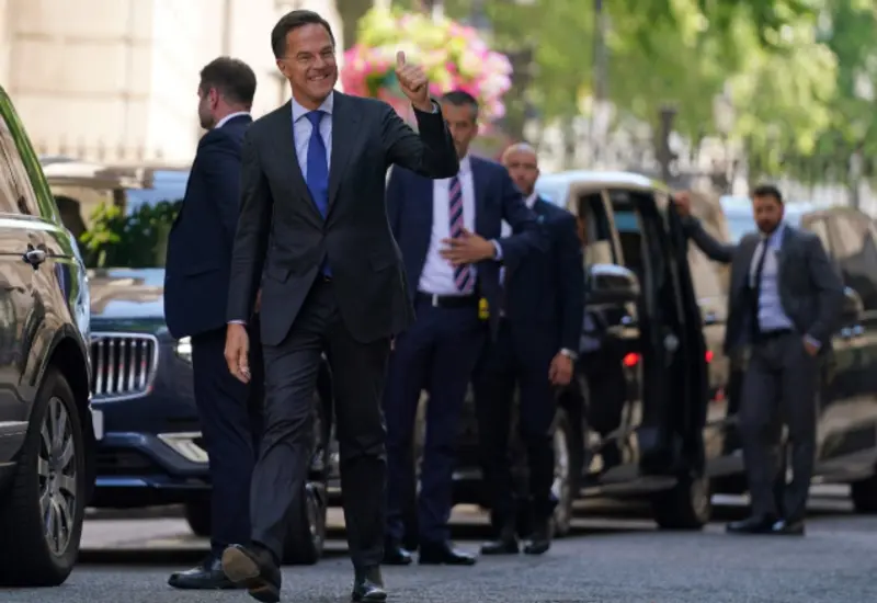 El político neerlandés Mark Rutte, quien asume el cargo como nuevo secretario general de la OTAN, en una fotografía de la agencia AFP.