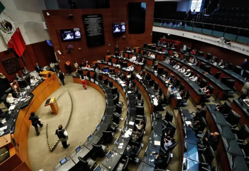 El partido Morena se prepara para la votación interna que definirá a su candidato para la presidencia de la Mesa Directiva del Senado.