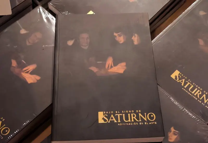 Portada del catálogo 'Bajo el signo de Saturno', publicado por el MUNAL como memoria editorial de su exitosa exposición de arte.