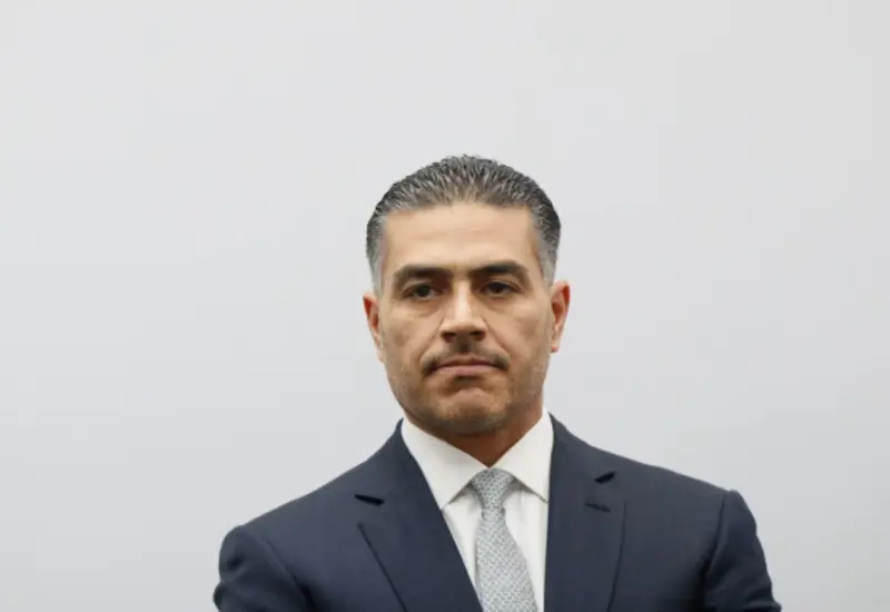Fotografía de Omar García Harfuch, secretario de Seguridad Ciudadana, quien confirmó el congelamiento de cuentas de la UIF a grupos criminales.
