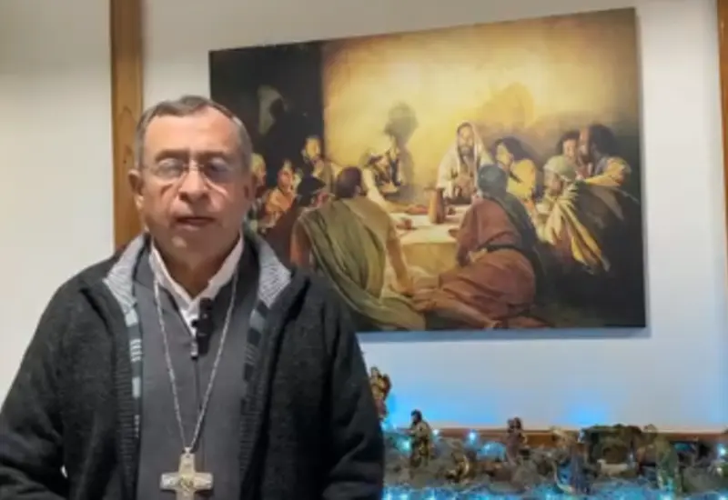 El prelado de la Prelatura Mixe pide en oración por fortaleza y esperanza para todas las familias afectadas en Venezuela.