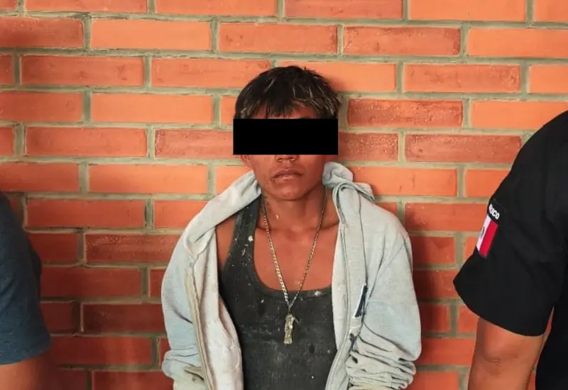 Fotografía de Roberto G.C.V., el hombre acusado del delito de robo con violencia en el domicilio de su vecina en Sola de Vega.