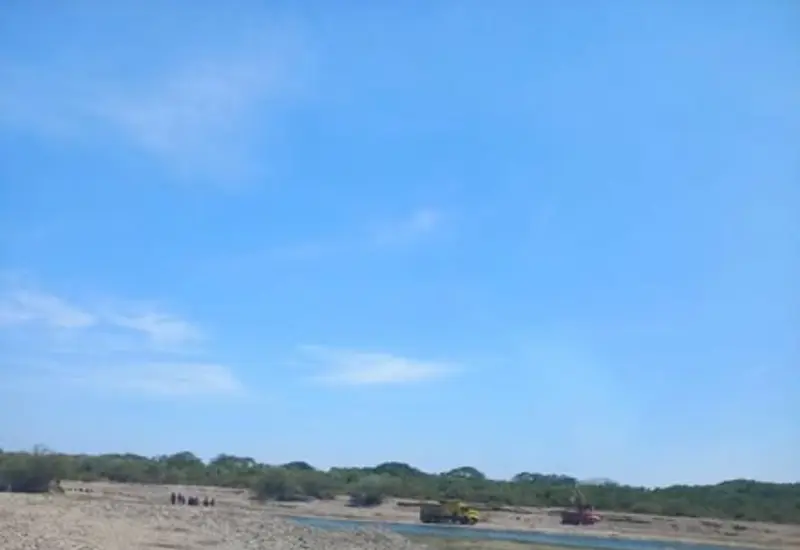La comunidad de San Mateo del Mar frena la extracción ilegal de material pétreo que se realizaba en una zona de disputa territorial.