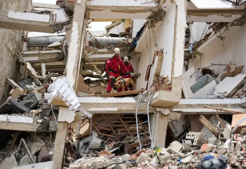 Imagen de la devastación causada por los sismos en Venezuela, que dejaron a más de 15 mil personas damnificadas y casi 2,000 muertos.