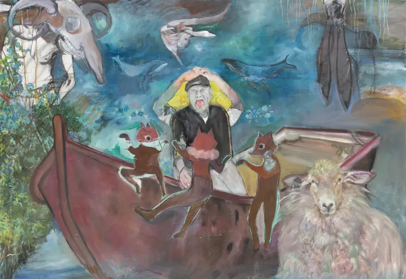 La artista Soledad Velasco presenta su exposición titulada 'El eco final de la memoria' en el Museo de los Pintores Oaxaqueños (MUPO).