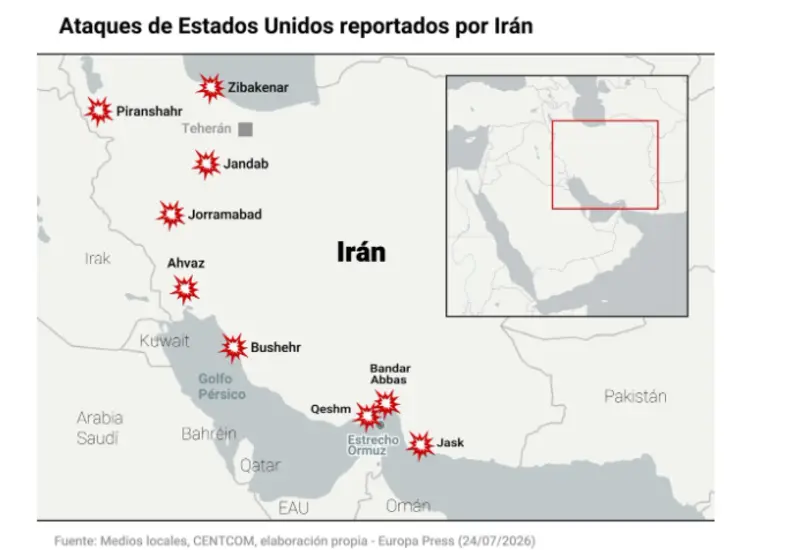 Una atmósfera de tensa calma e incertidumbre en el Medio Oriente, en el contexto del conflicto que involucra a Irán tras una noche sin bombardeos.