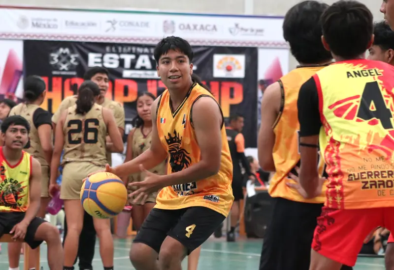 Una imagen de un partido de baloncesto que ilustra la competencia del Torneo Nacional 3x3, para el cual ya están definidas las tercias.