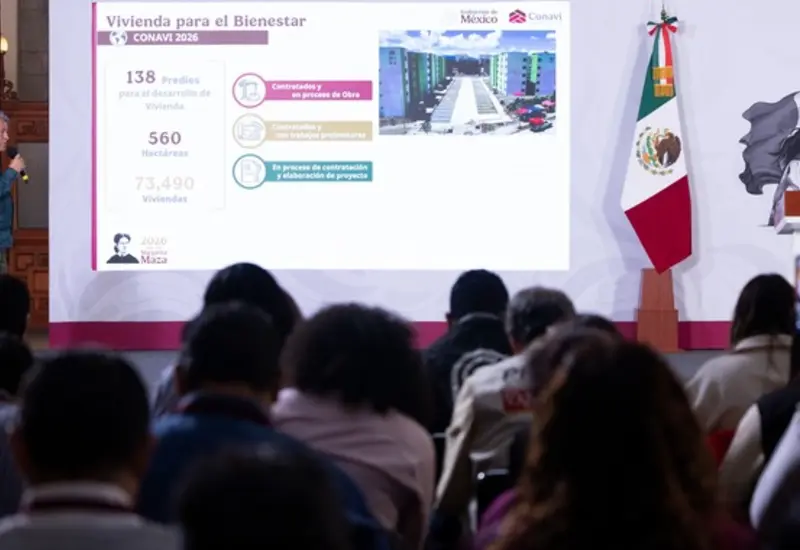 Actualmente se edifican 274 mil casas en el país.