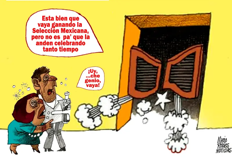 Cartón: Mario Robles.