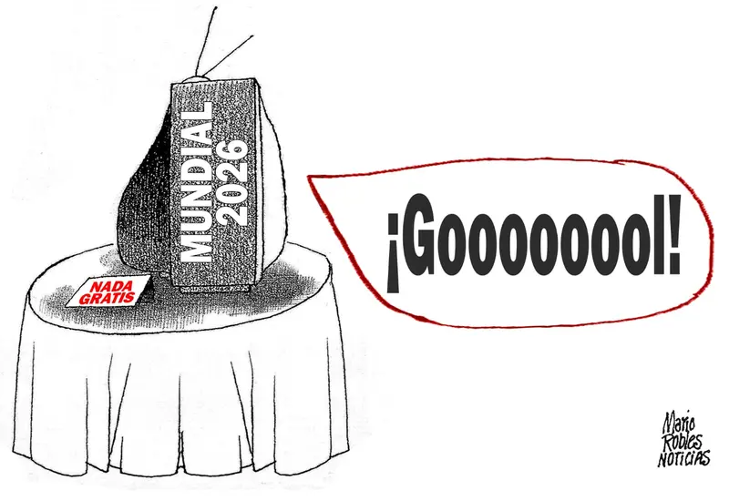 Cartón: Mario Robles.