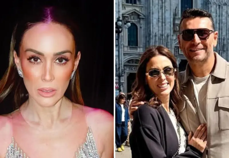 La pareja está por cumplir 15 años de casados.