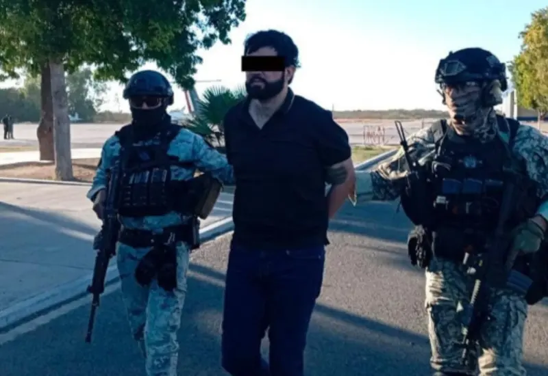 Fotografía de 'El Chavo' Félix, yerno de 'El Mayo' Zambada, quien aceptó cargos por narcotráfico y lavado de dinero en Estados Unidos.