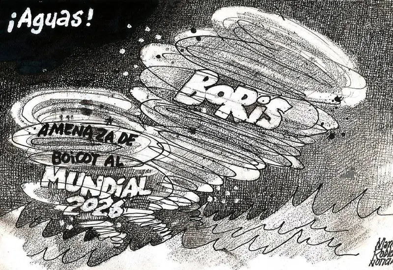 Cartón: Mario Robles.