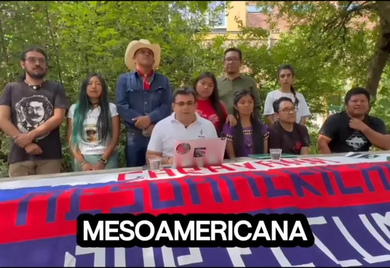 Se reconoció la defensa del territorio y la tierra de la comunidad chontal.