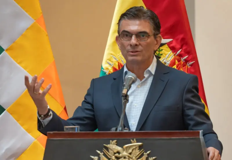 Rodrigo Paz, presidente de Bolivia.