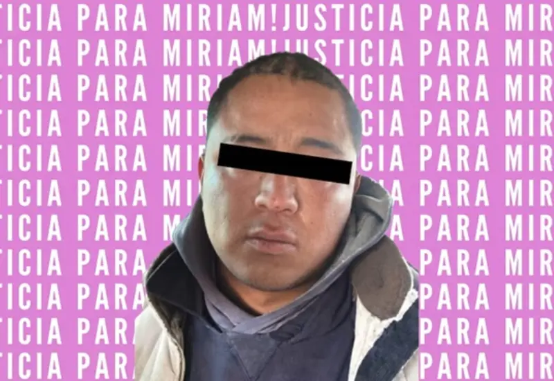 Francisco Iván “N”, era pareja sentimental de Miriam.