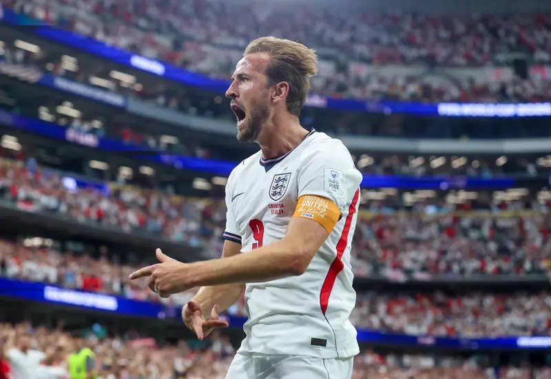 Con un doblete, el capitán Harry Kane guio a Inglaterra a un contundente triunfo de 4-2 sobre Croacia: Foto: X 