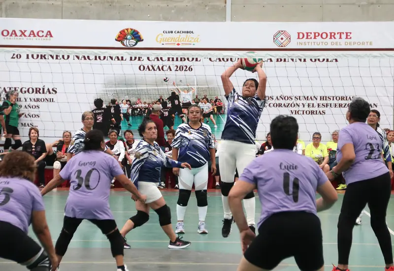 Arduas jornadas se han vivido en el Nacional de Cachibol en Oaxaca.