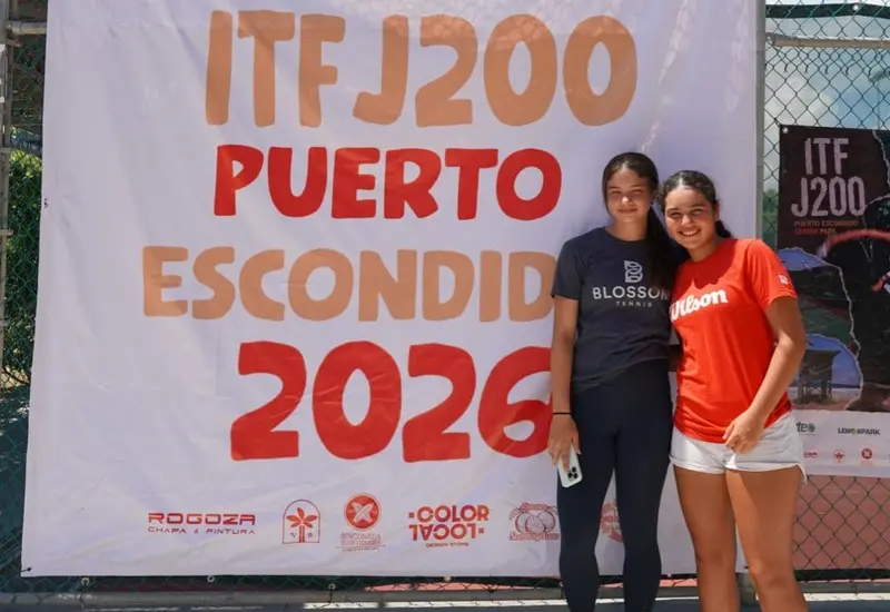 Puerto Escondido ha sido sede a lo largo de la semana de tenis mundial junior.