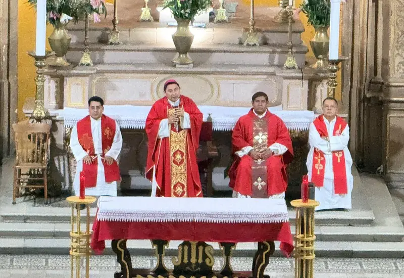Abraham Espinoza, el nuevo rector de la Compañía de Jesús, quien también estará a cargo de la Pastoral Vocacional arquidiocesana.